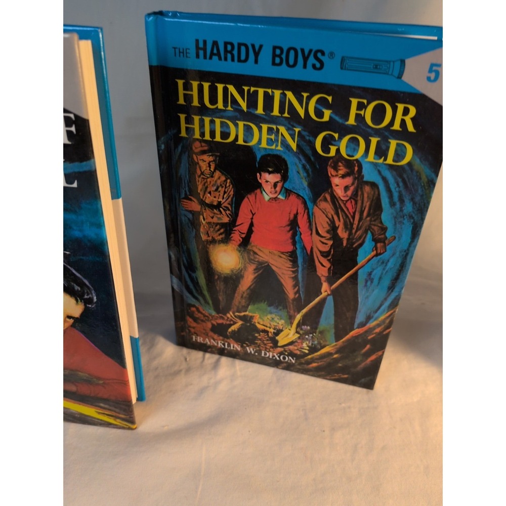 Hardy Boys Hardcover Book Lot 4 Franklin W Dixon Secret Old Mill Shore Road Myst - Picture 5 of 7
